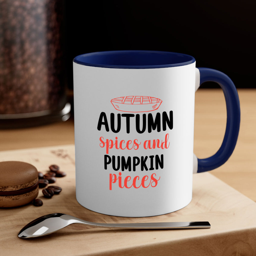 Autumn spices and pumpkin pieces 32#- fall-Mug / Coffee Cup