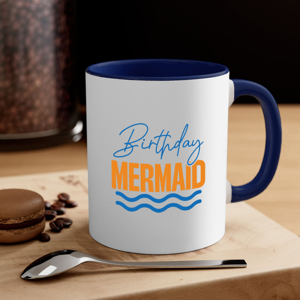 Birthday Mermaid 73#- mermaid-Mug / Coffee Cup