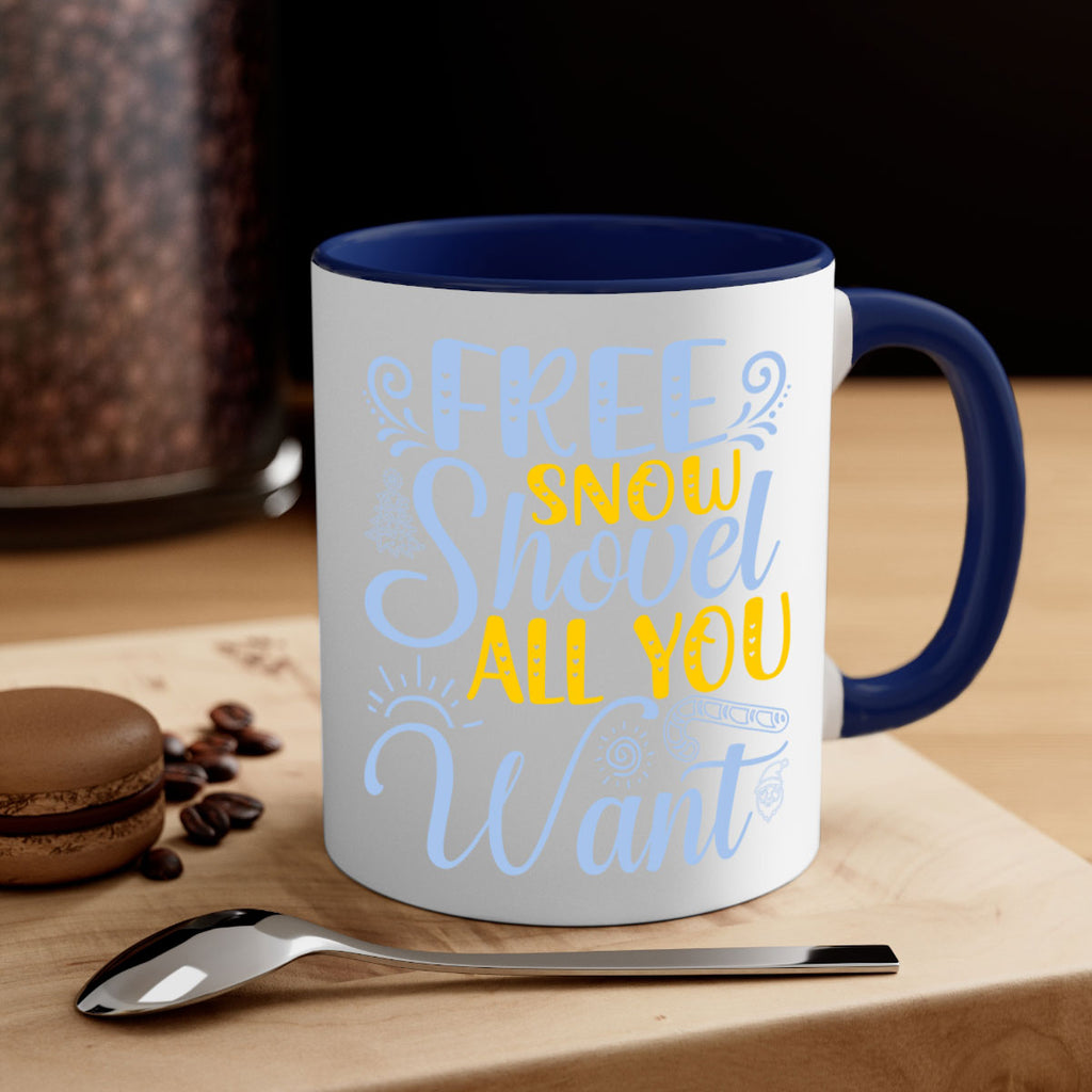 Free snow shovel all you want107#- winter-Mug / Coffee Cup
