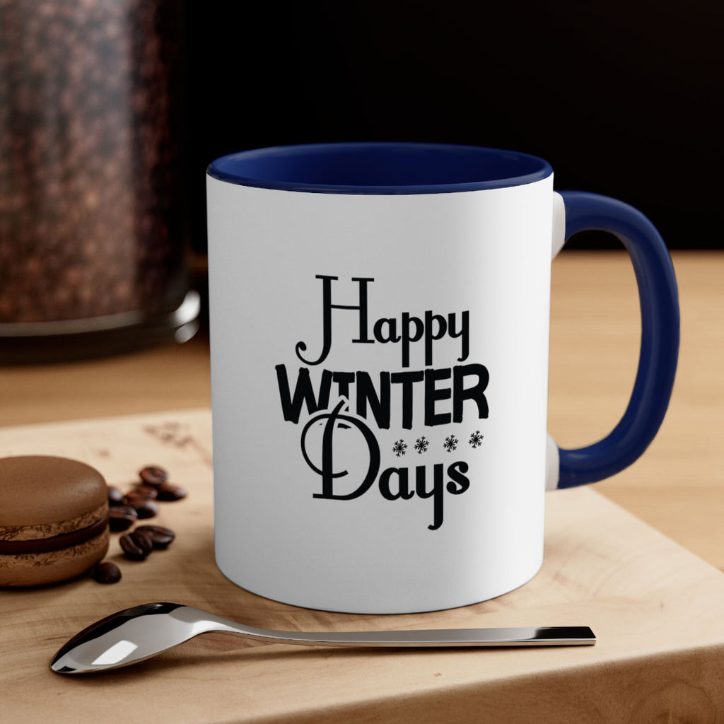 Happy Winter Days 128#- winter-Mug / Coffee Cup