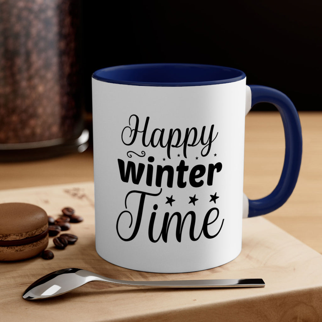 Happy Winter Time 133#- winter-Mug / Coffee Cup