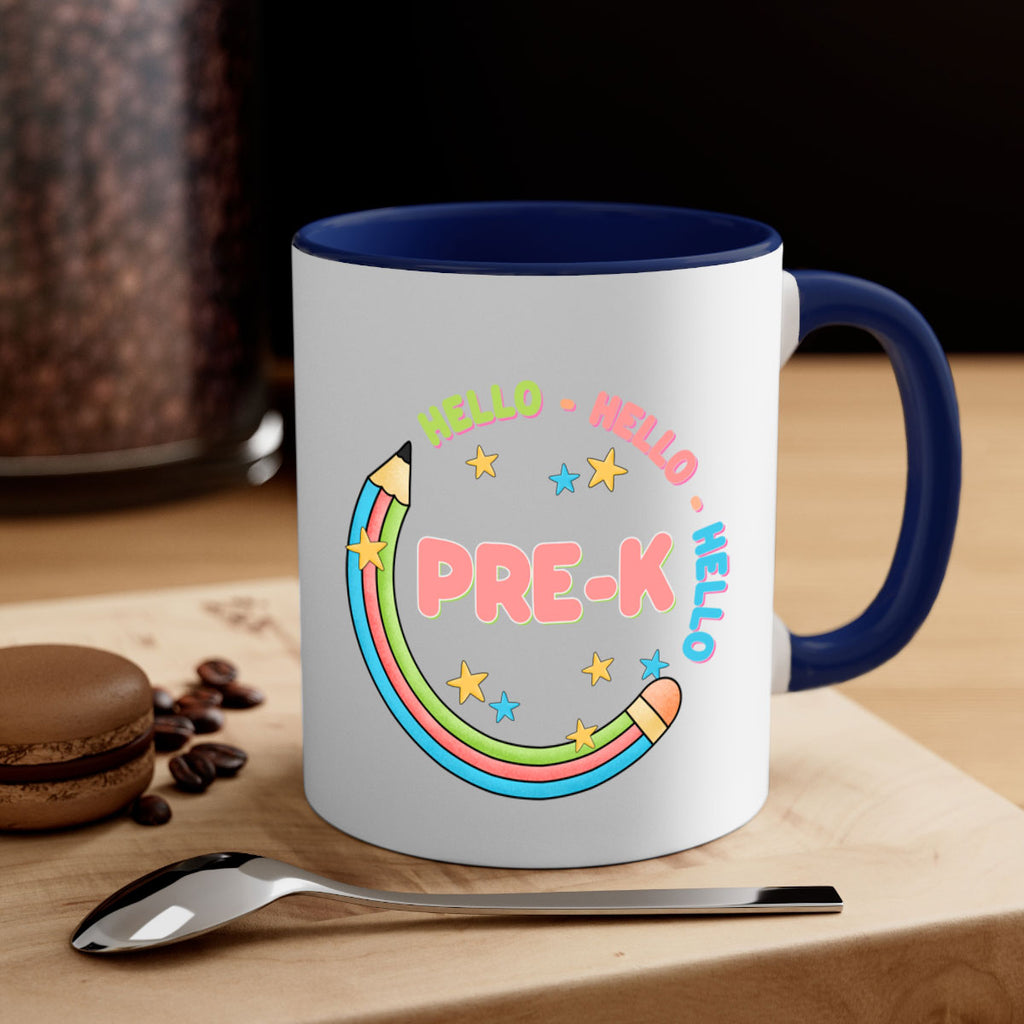 Hello PreK Pencil 4#- preK-Mug / Coffee Cup