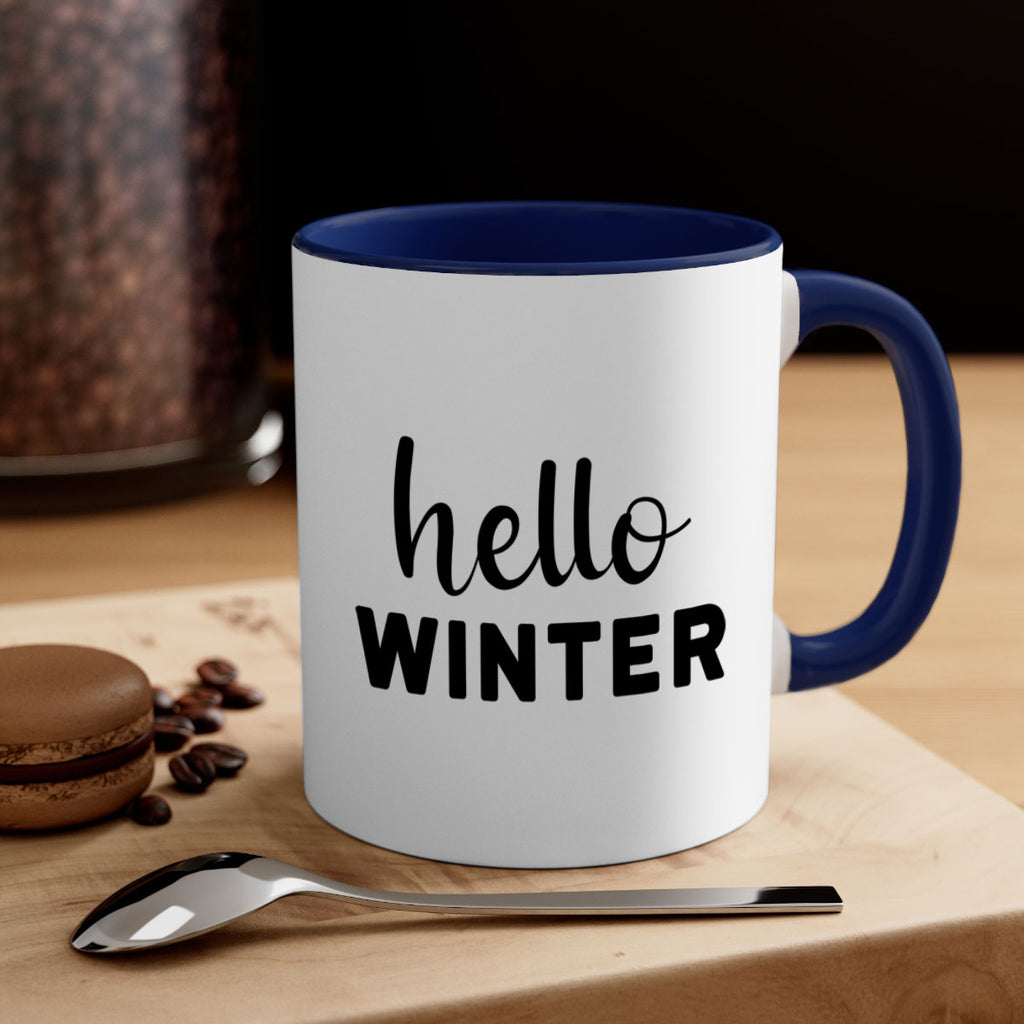 Hello Winter 186#- winter-Mug / Coffee Cup