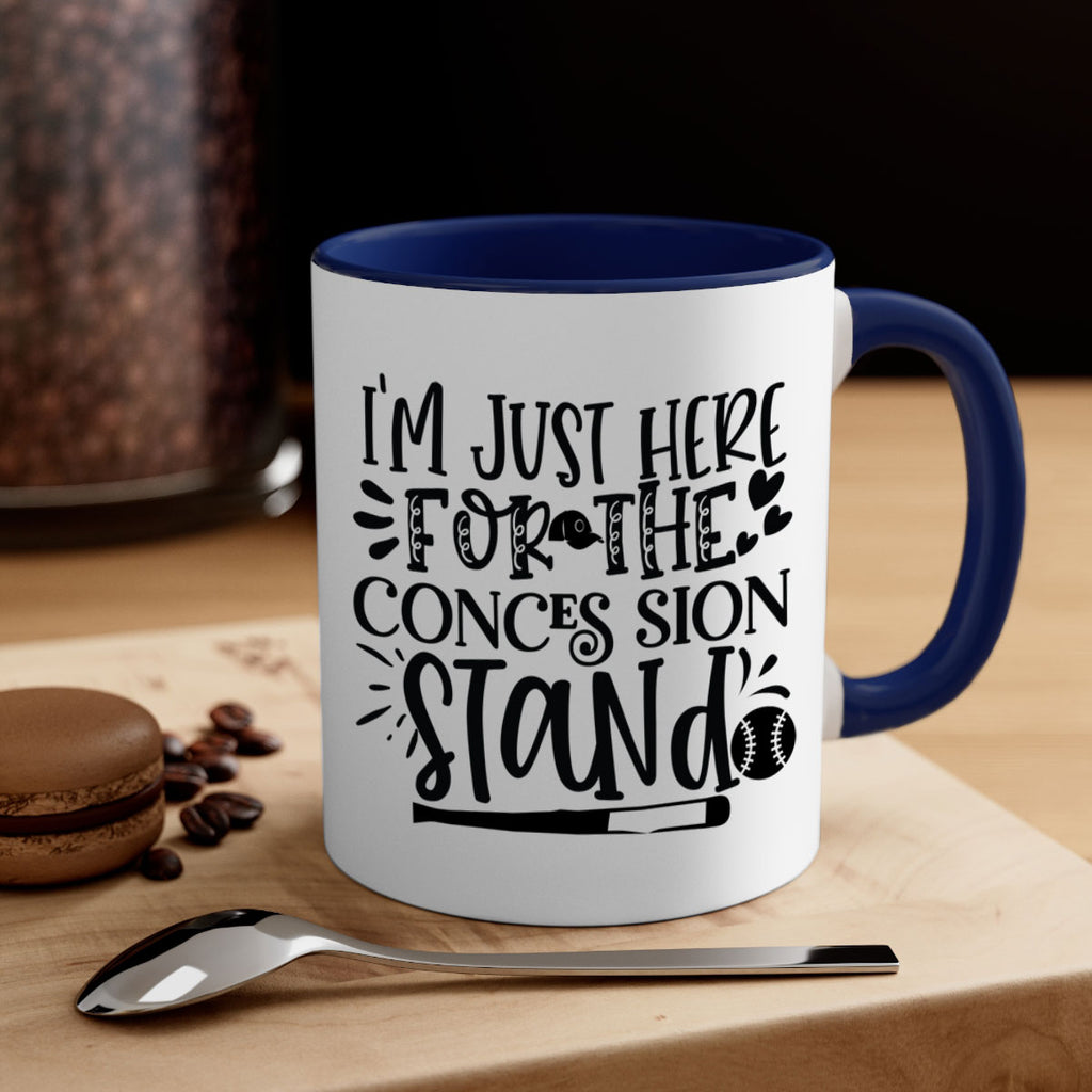 Im Just Here For the Conces sion stand 2072#- baseball-Mug / Coffee Cup
