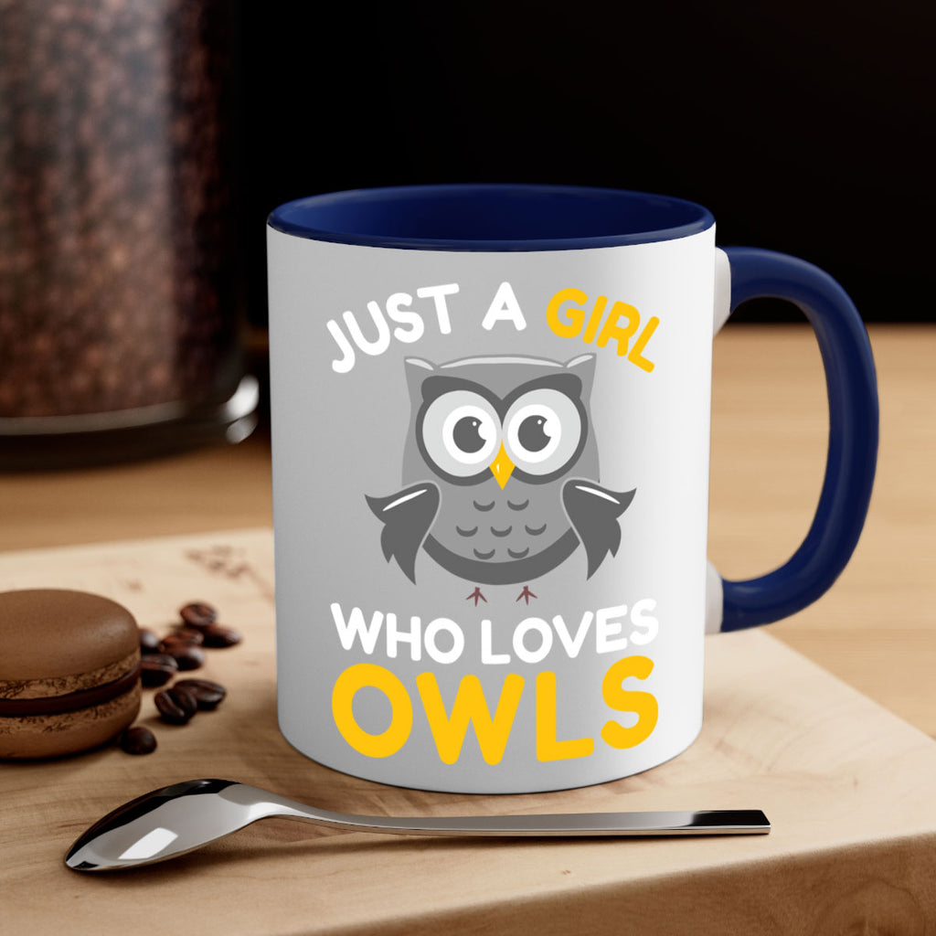 Just a Boy Who Loves A TurtleRabbit 11#- owl-Mug / Coffee Cup