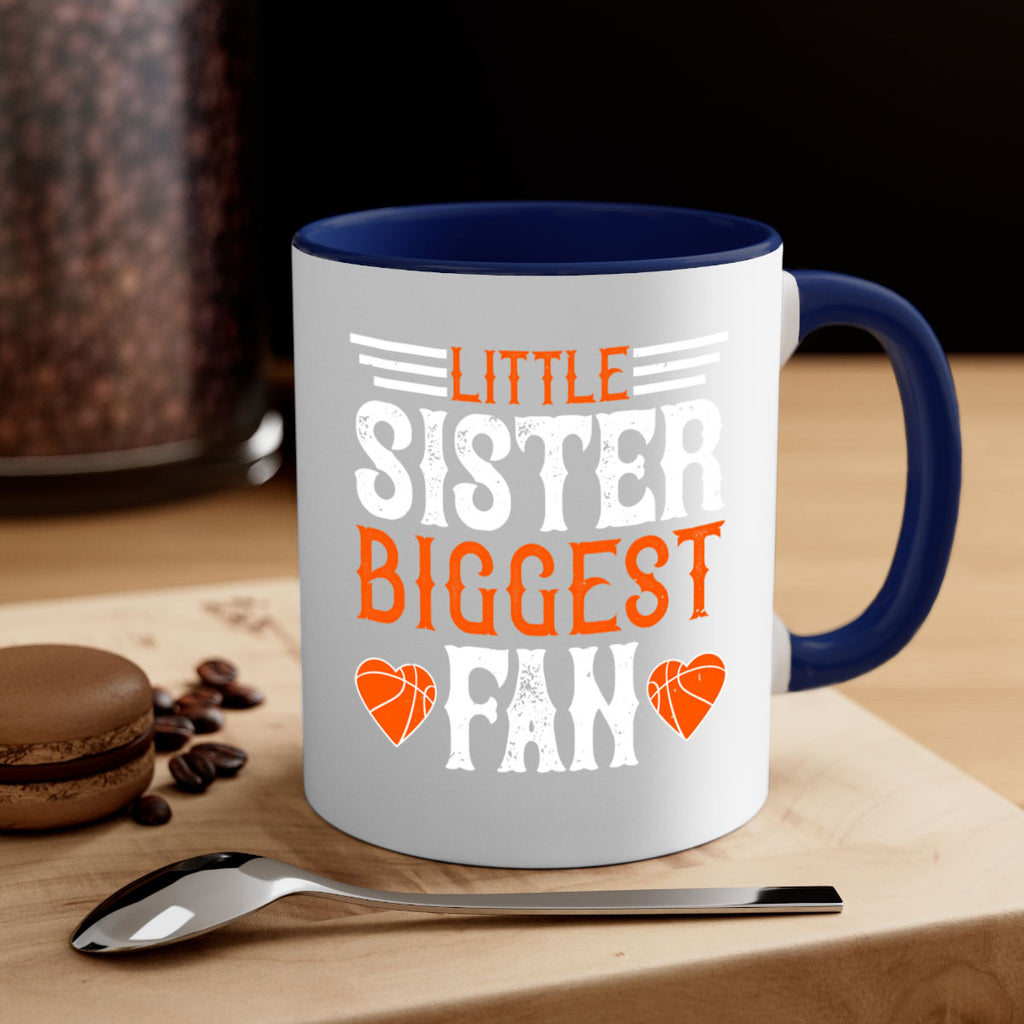 Little sister biggest fan 1982#- basketball-Mug / Coffee Cup
