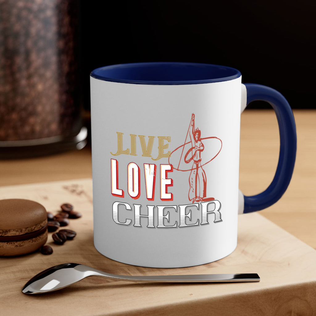 Live love cheer 831#- football-Mug / Coffee Cup
