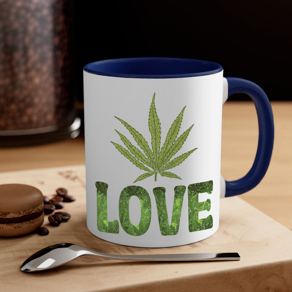Love Sublimation 192#- marijuana-Mug / Coffee Cup