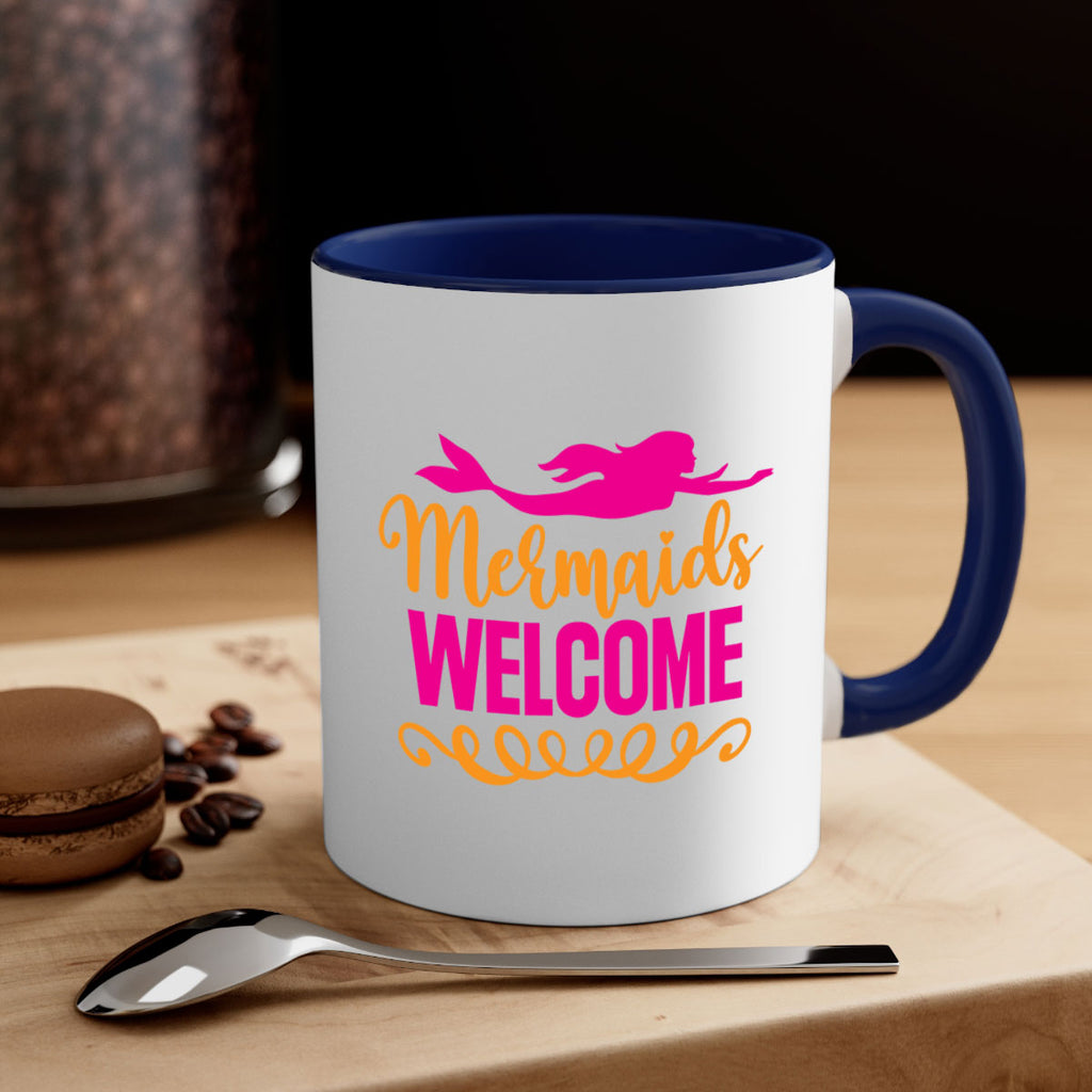 Mermaids Welcome 472#- mermaid-Mug / Coffee Cup