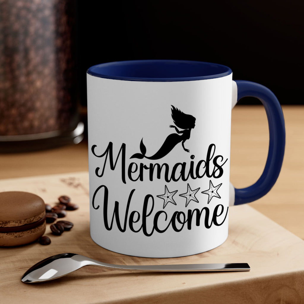 Mermaids welcome 498#- mermaid-Mug / Coffee Cup