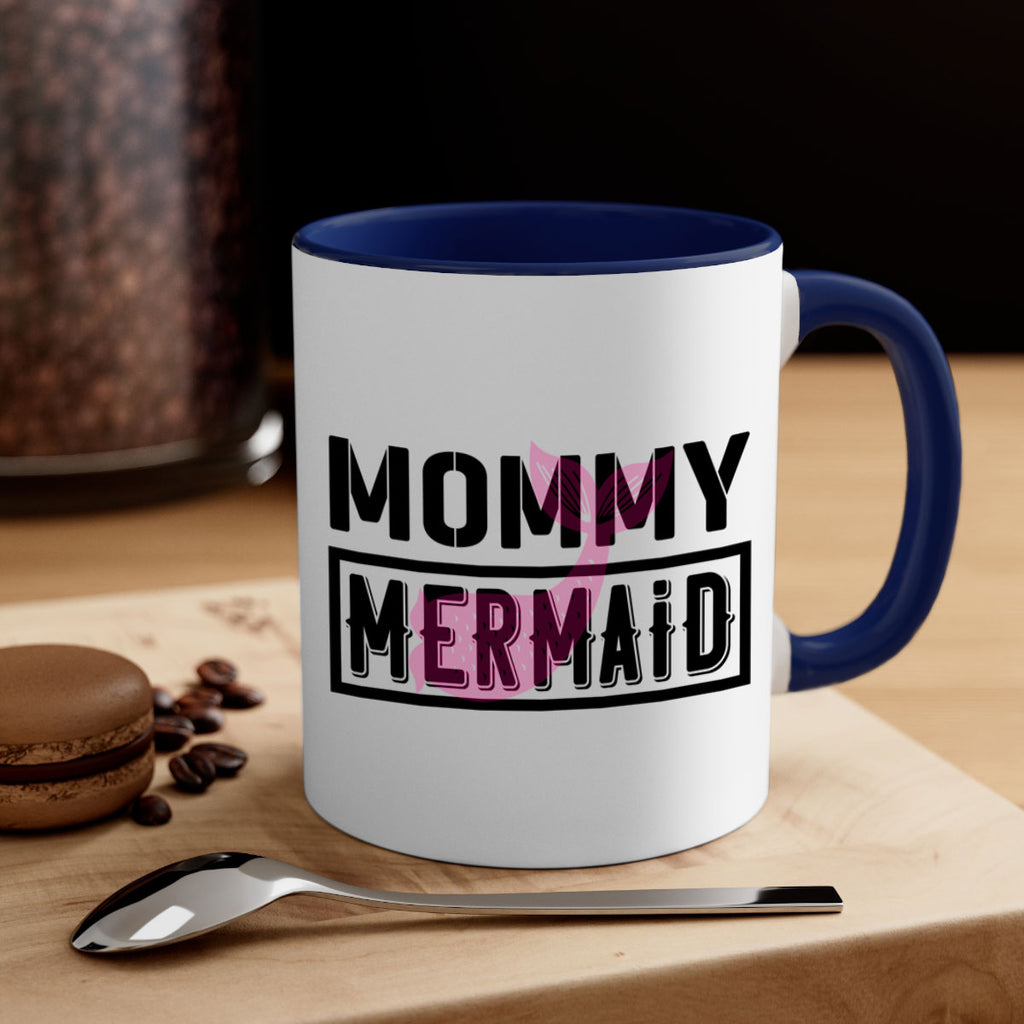 Mommy mermaid 514#- mermaid-Mug / Coffee Cup