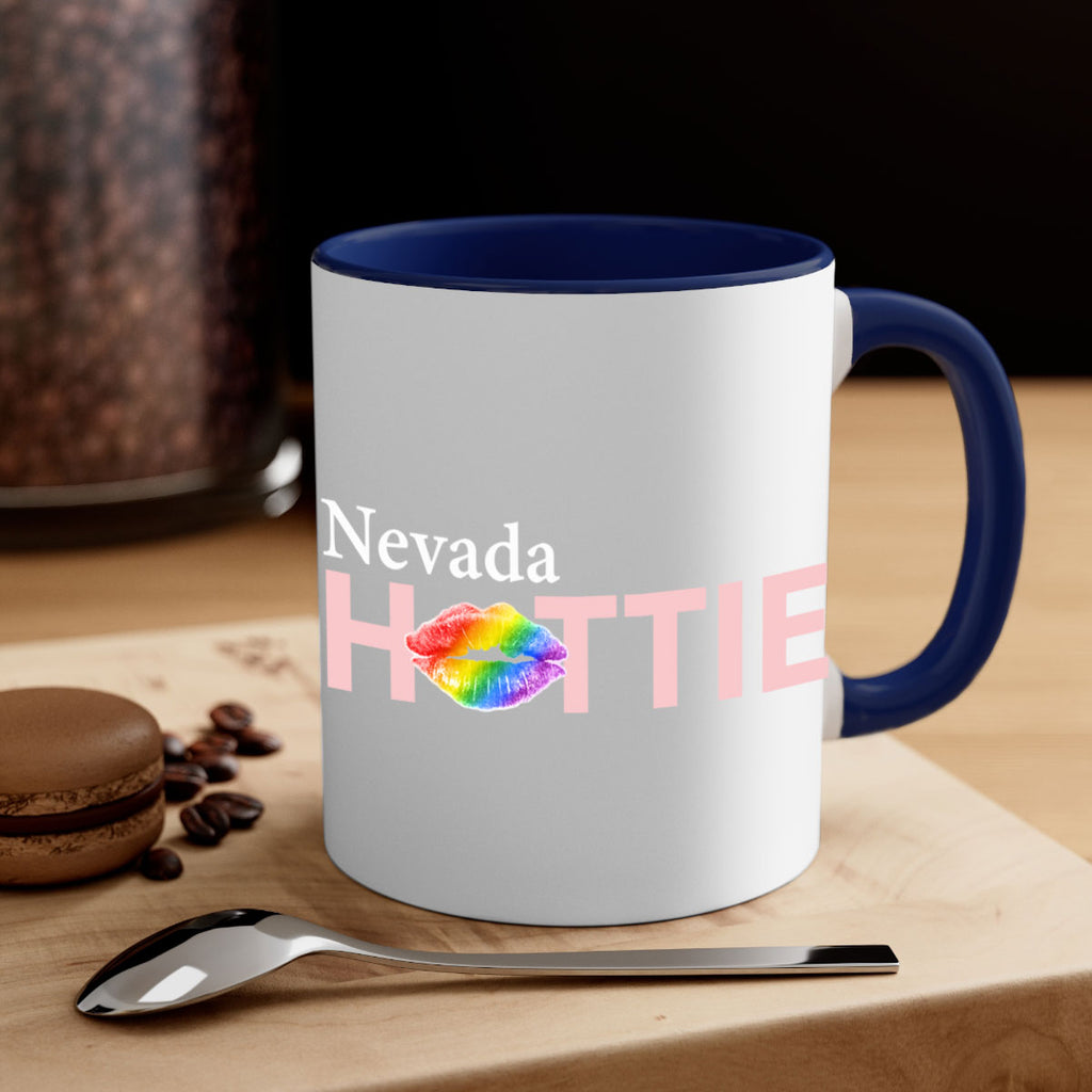 Nevada Hottie with rainbow lips 79#- Hottie Collection-Mug / Coffee Cup