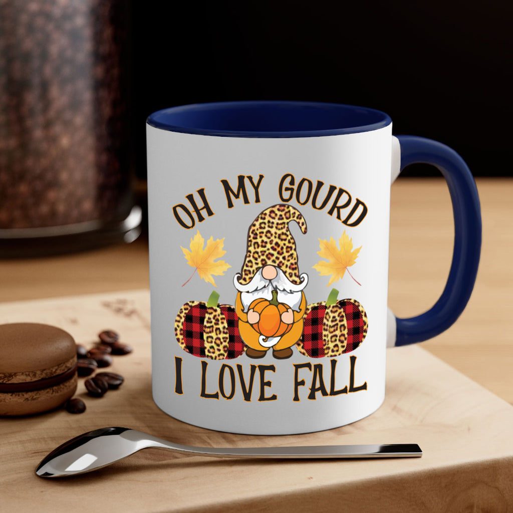 Oh My Gourd I Love Fall 456#- fall-Mug / Coffee Cup