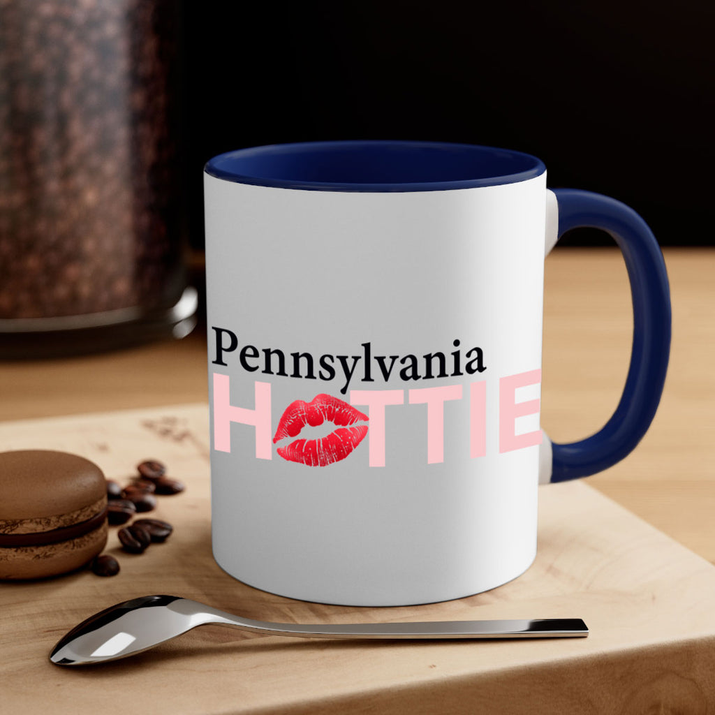 Pennsylvania Hottie With Red Lips 38#- Hottie Collection-Mug / Coffee Cup