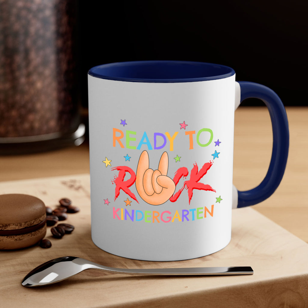 Ready to Rock Kindergarten Rock 17#- Kindergarten-Mug / Coffee Cup