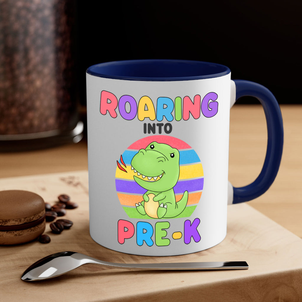 Roaring to PreK Trex 34#- preK-Mug / Coffee Cup
