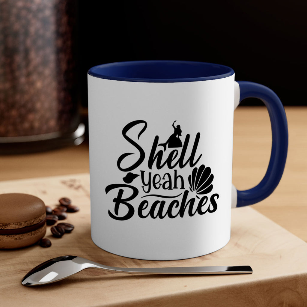 Shell Yeah Beaches 589#- mermaid-Mug / Coffee Cup