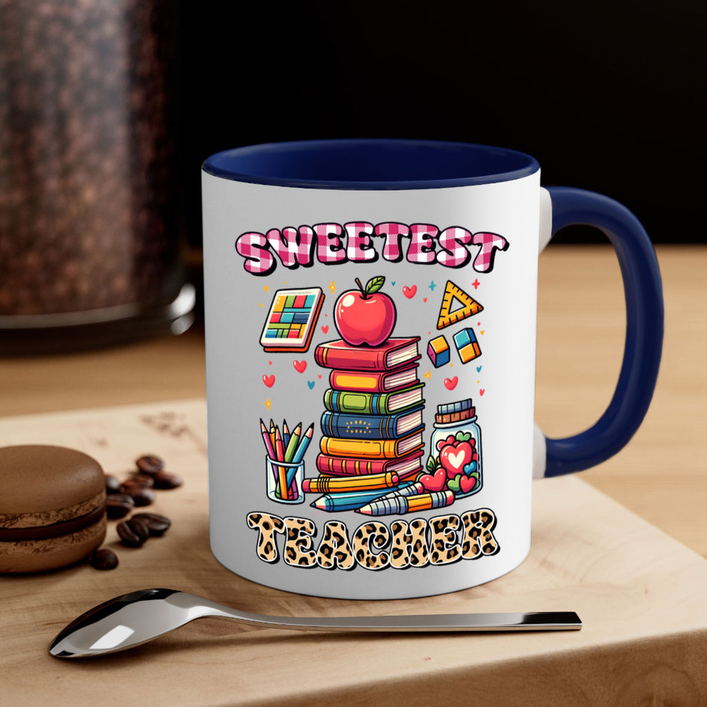 Sweetest Teacher Sublimation 15#- teacher-Mug / Coffee Cup