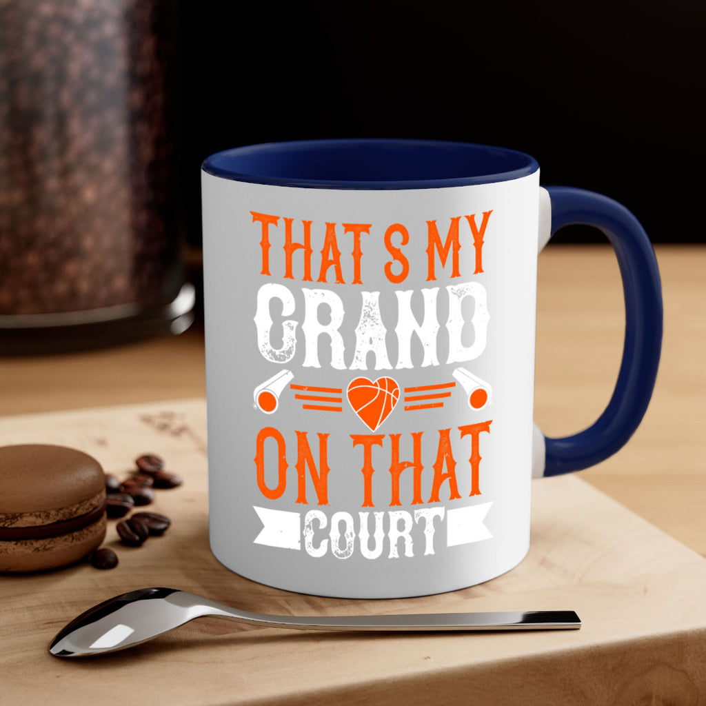 Thats my grand son on that court 226#- basketball-Mug / Coffee Cup