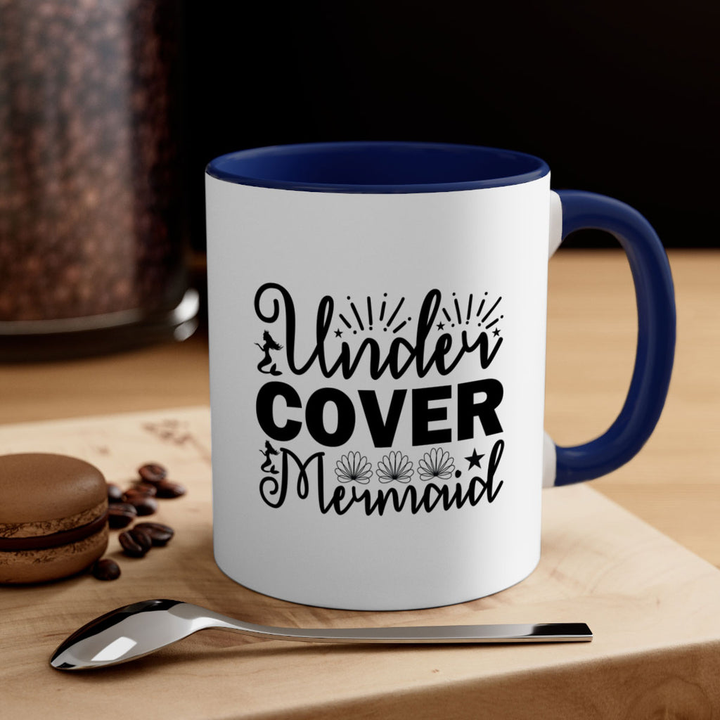 Under Cover Mermaid design 652#- mermaid-Mug / Coffee Cup