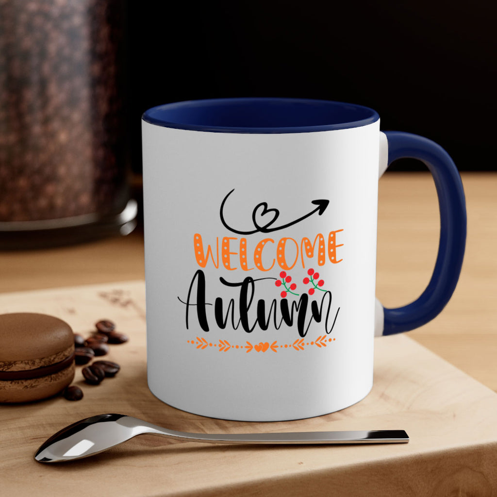 Welcome Autumn 628#- fall-Mug / Coffee Cup