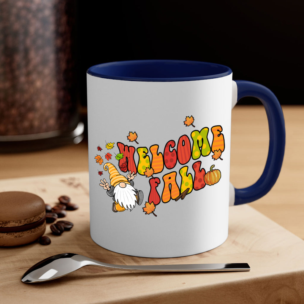 WelcomeFallGnome 637#- fall-Mug / Coffee Cup