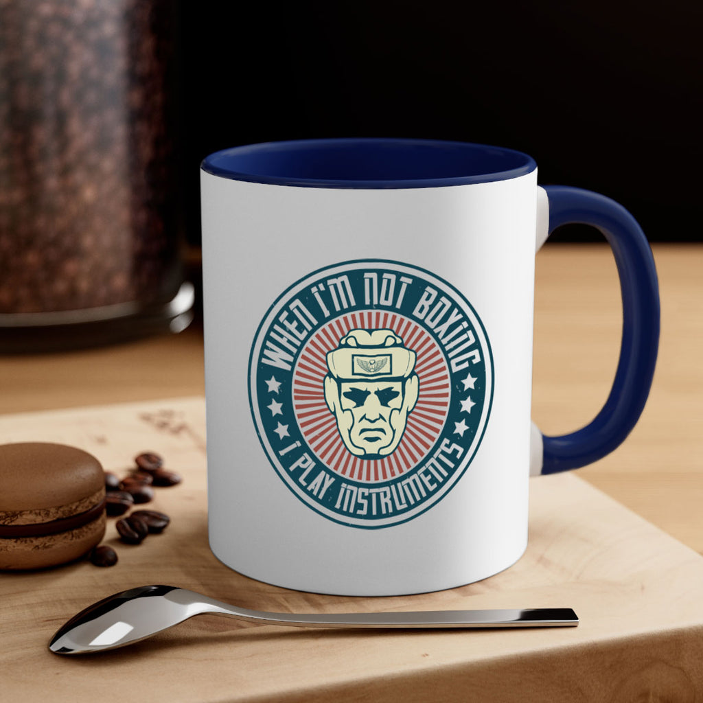 When Im not boxing I play instruments 1754#- boxing-Mug / Coffee Cup