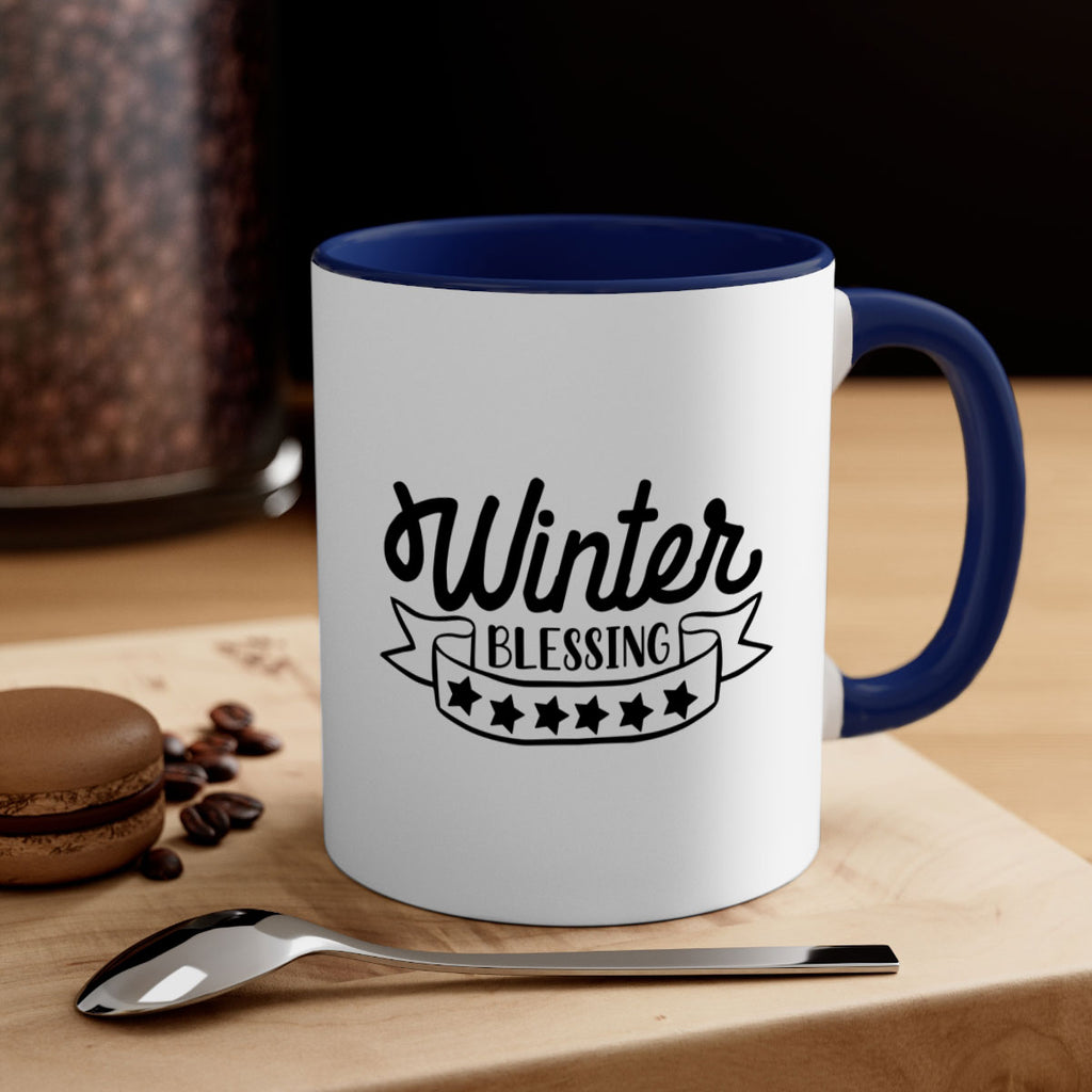 Winter Blessing 485#- winter-Mug / Coffee Cup