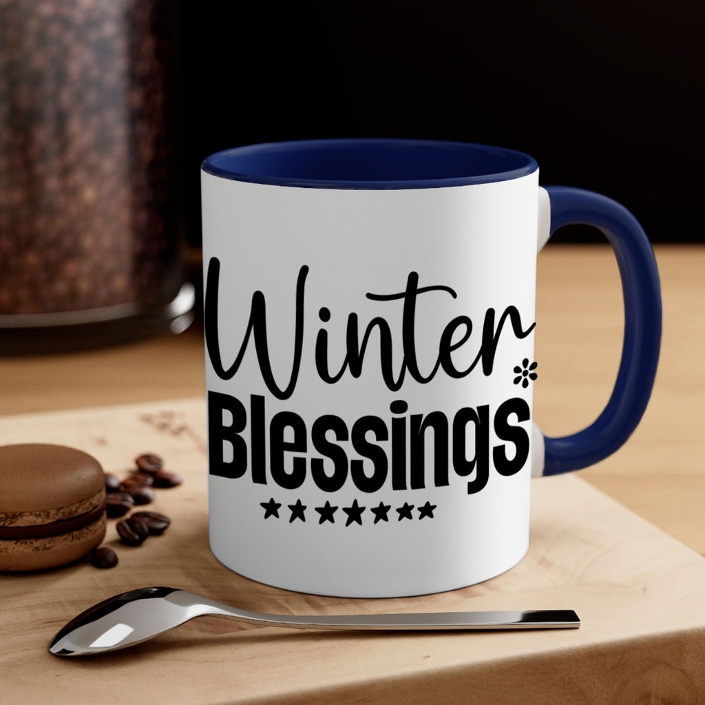 Winter Blessings497#- winter-Mug / Coffee Cup