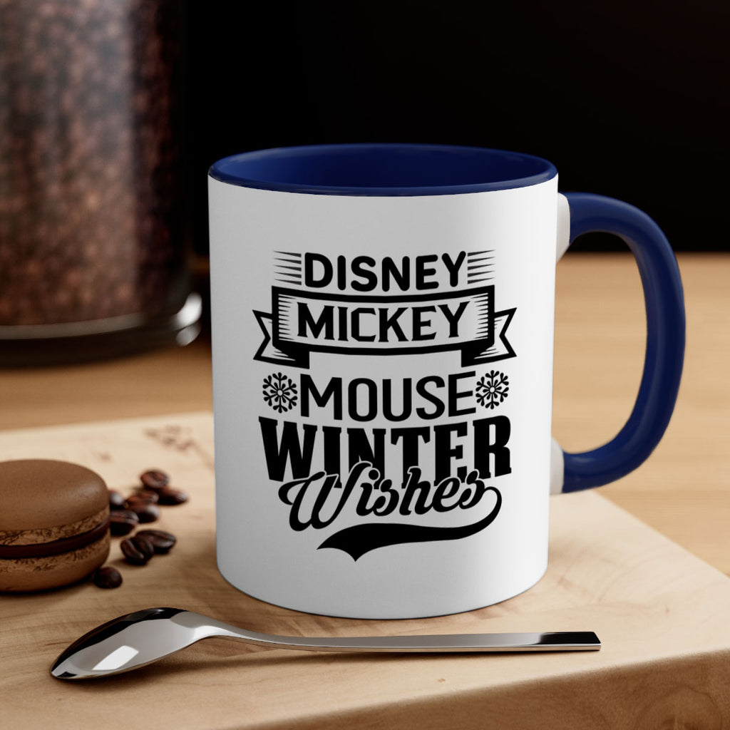 disney mickey mouse winter wishes 93#- winter-Mug / Coffee Cup
