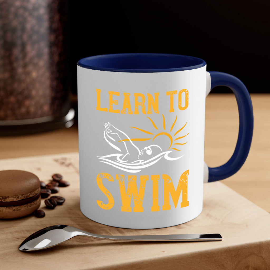 learn to swim 953#- swimming-Mug / Coffee Cup