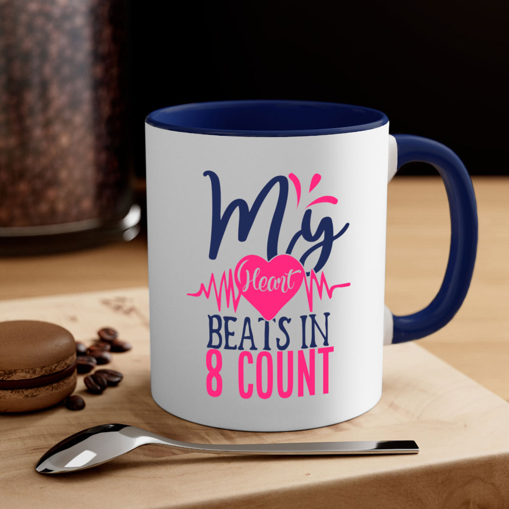 my heart beats in count 1740#- cheer-Mug / Coffee Cup