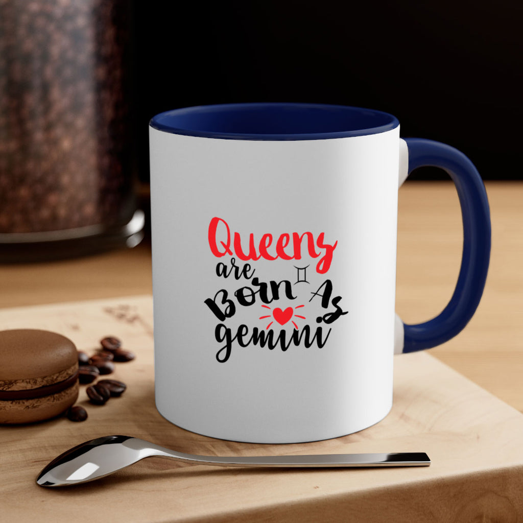 queens Are Born As Gemini 385#- zodiac-Mug / Coffee Cup