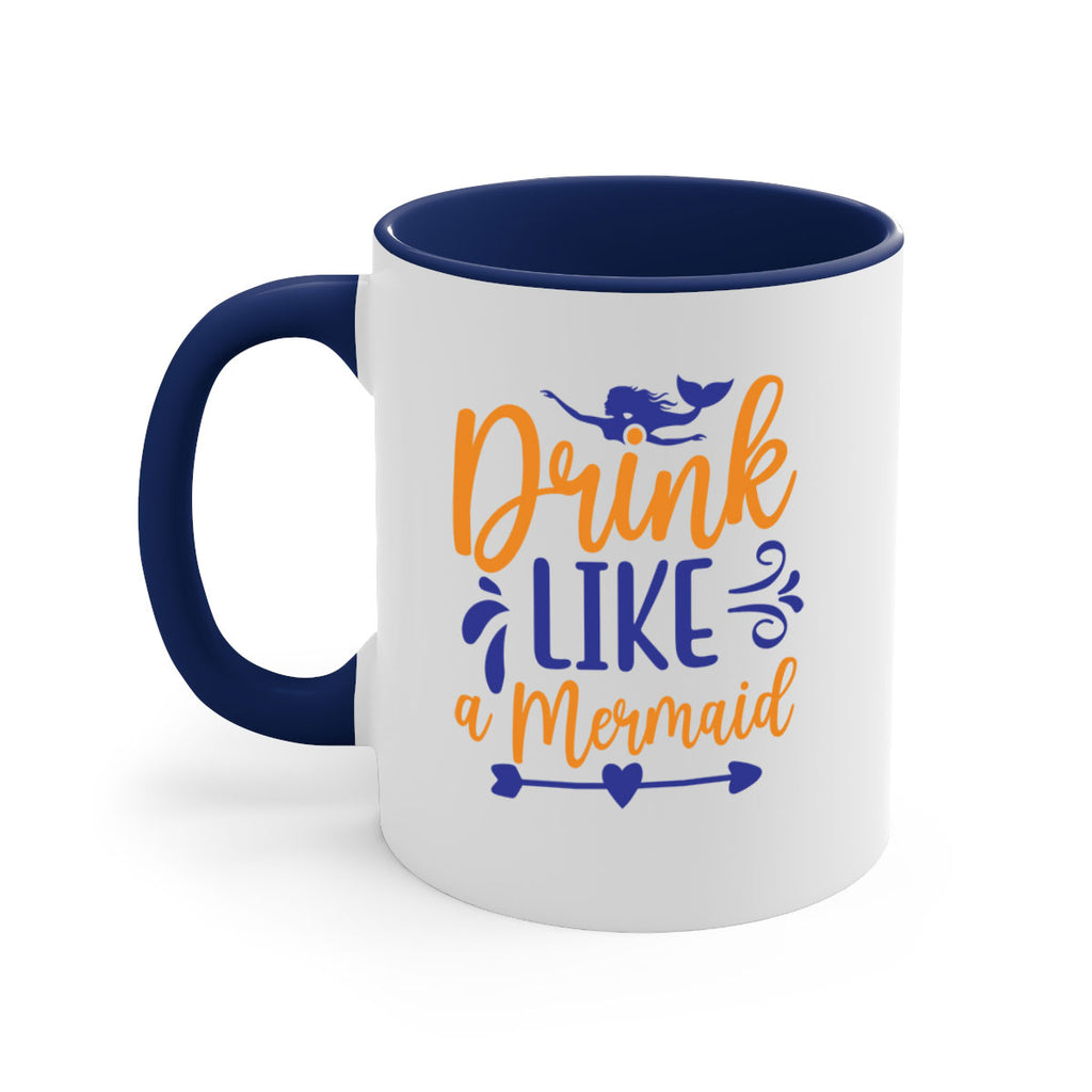 Drink Like a Mermaid 137#- mermaid-Mug / Coffee Cup