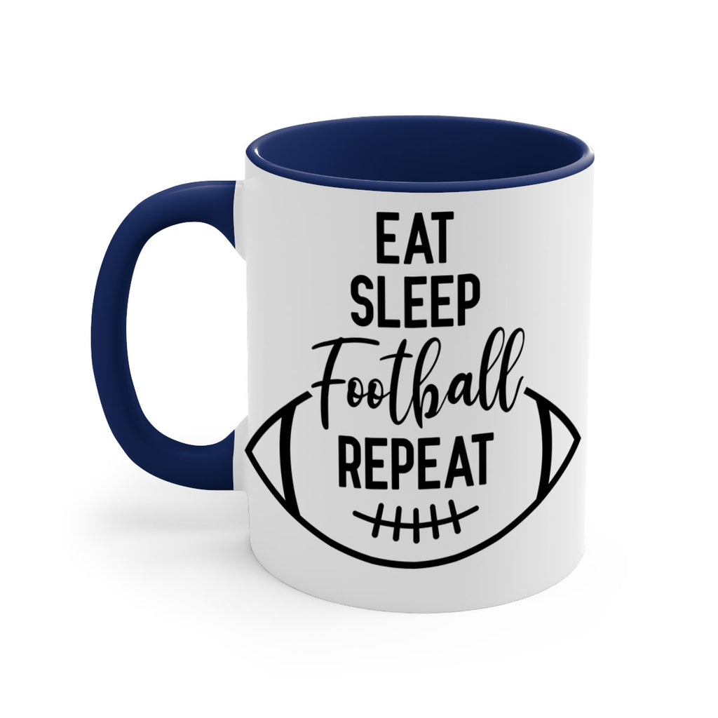 Eat Sleep Football Repeat 1313#- football-Mug / Coffee Cup
