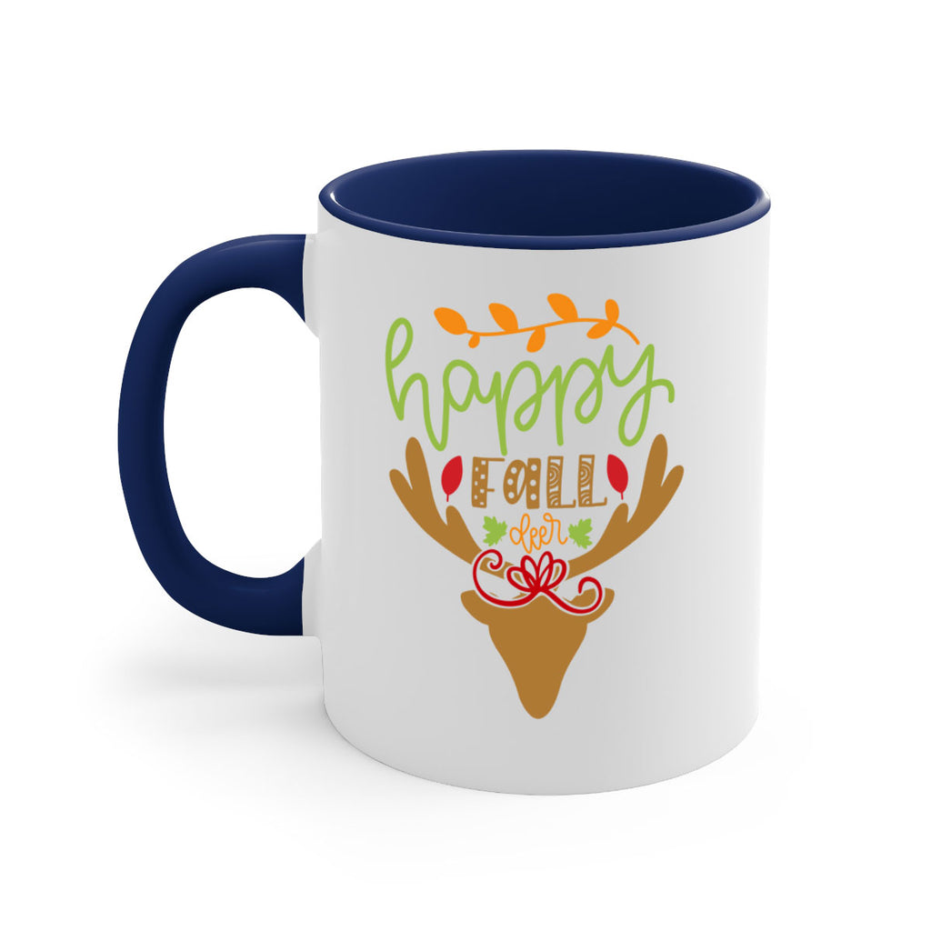 Happy Fall deer 219#- fall-Mug / Coffee Cup