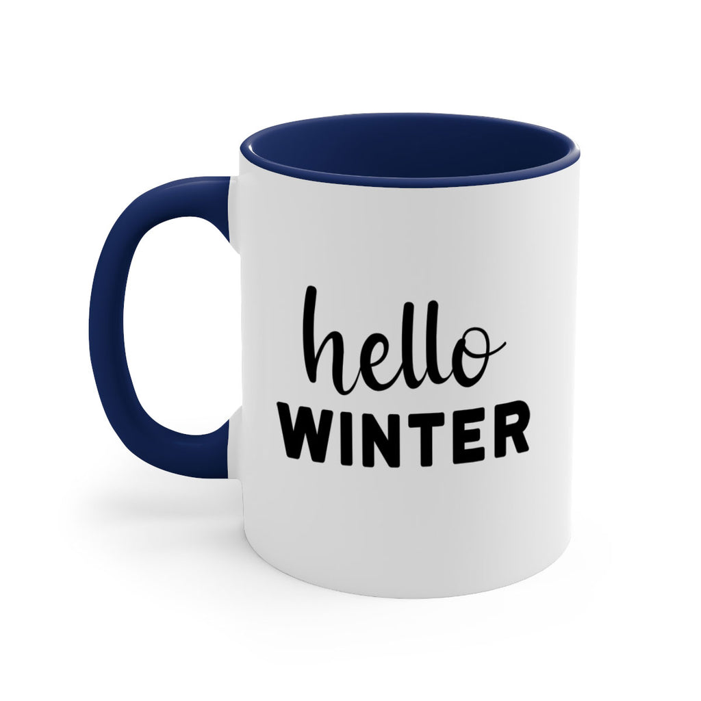 Hello Winter 186#- winter-Mug / Coffee Cup