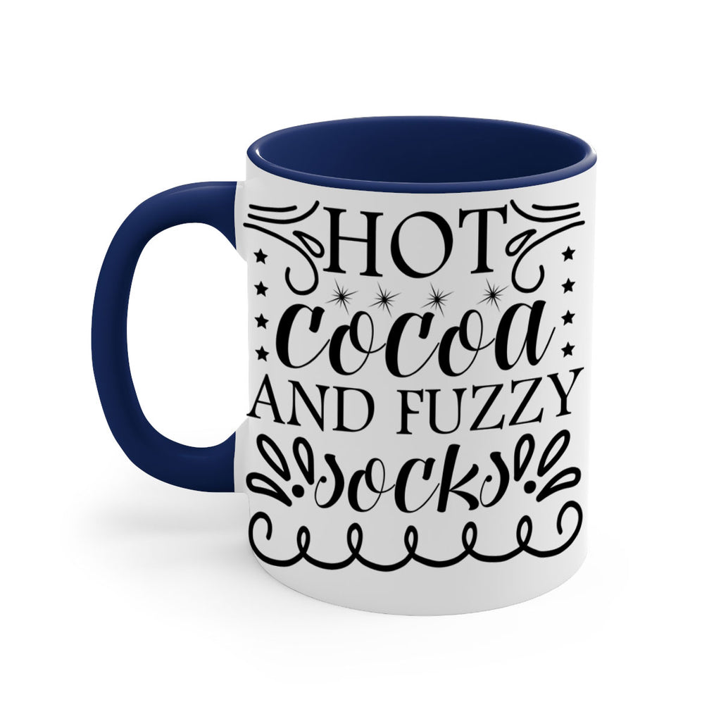 Hot Cocoa and Fuzzy Socks 217#- winter-Mug / Coffee Cup