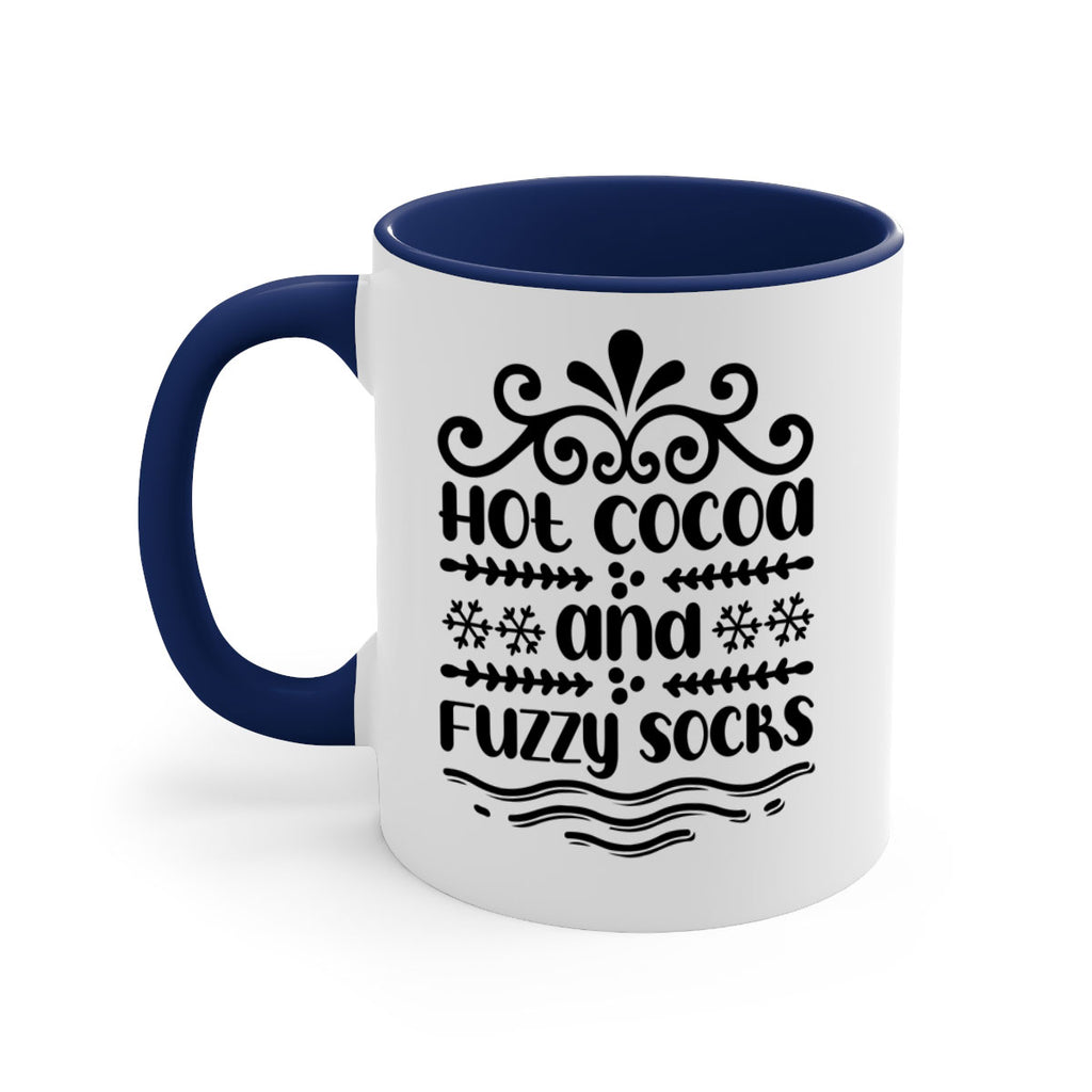 Hot Cocoa and Fuzzy Socks 219#- winter-Mug / Coffee Cup