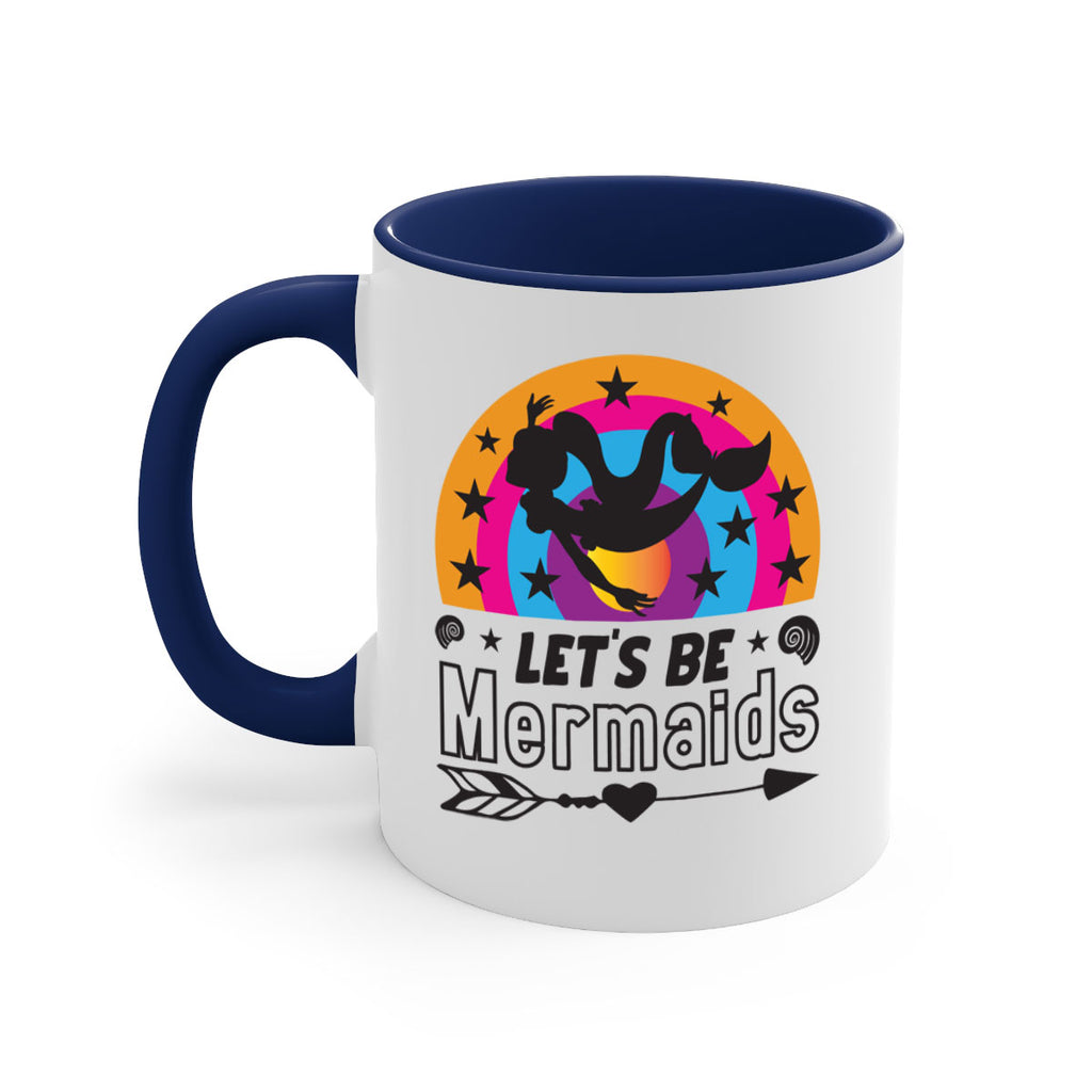 Lets be mermaids 300#- mermaid-Mug / Coffee Cup