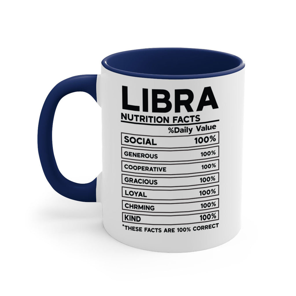 Libra Nutrition Facts 318#- zodiac-Mug / Coffee Cup