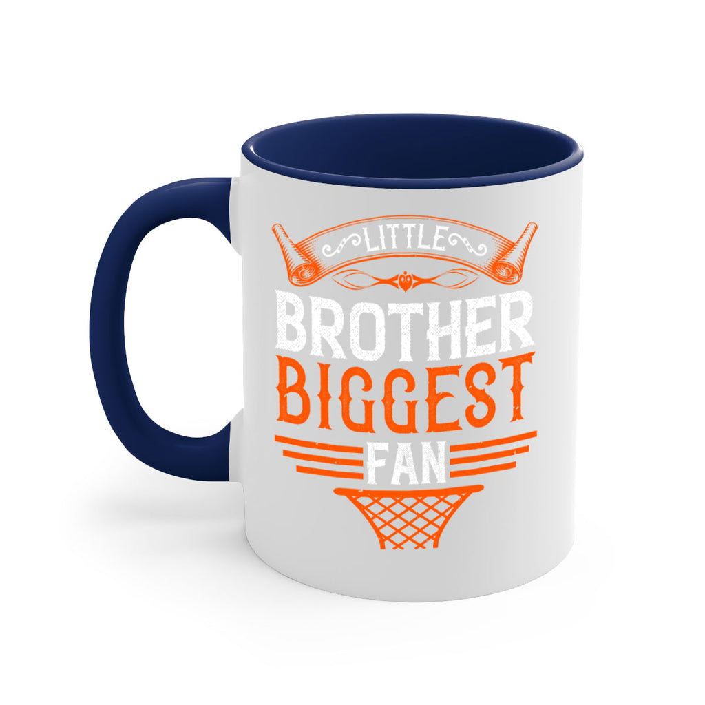 Little brother biggest fan 873#- basketball-Mug / Coffee Cup