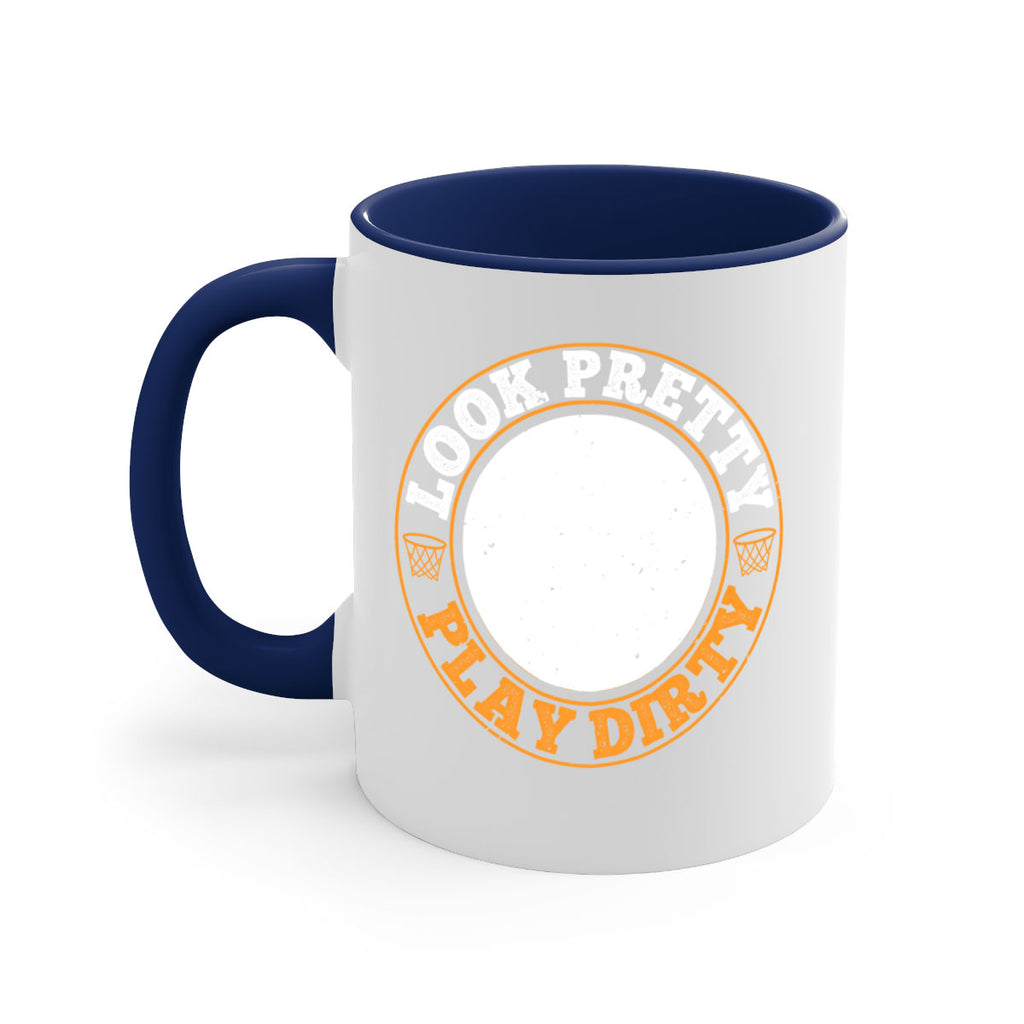 Look pretty Play dirty 1945#- basketball-Mug / Coffee Cup