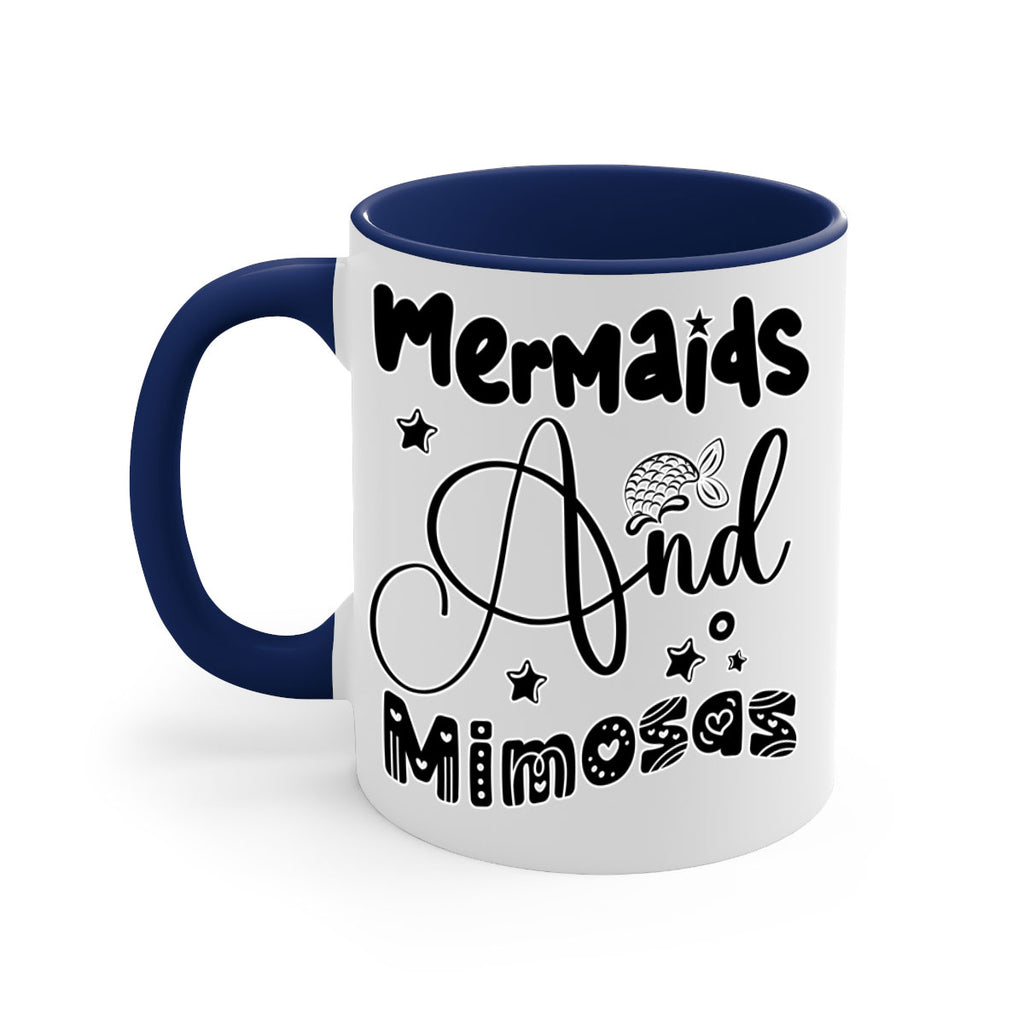 Mermaids and Mimosas 475#- mermaid-Mug / Coffee Cup