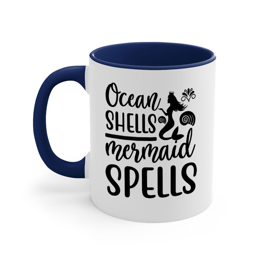 Ocean shells mermaid spells 522#- mermaid-Mug / Coffee Cup