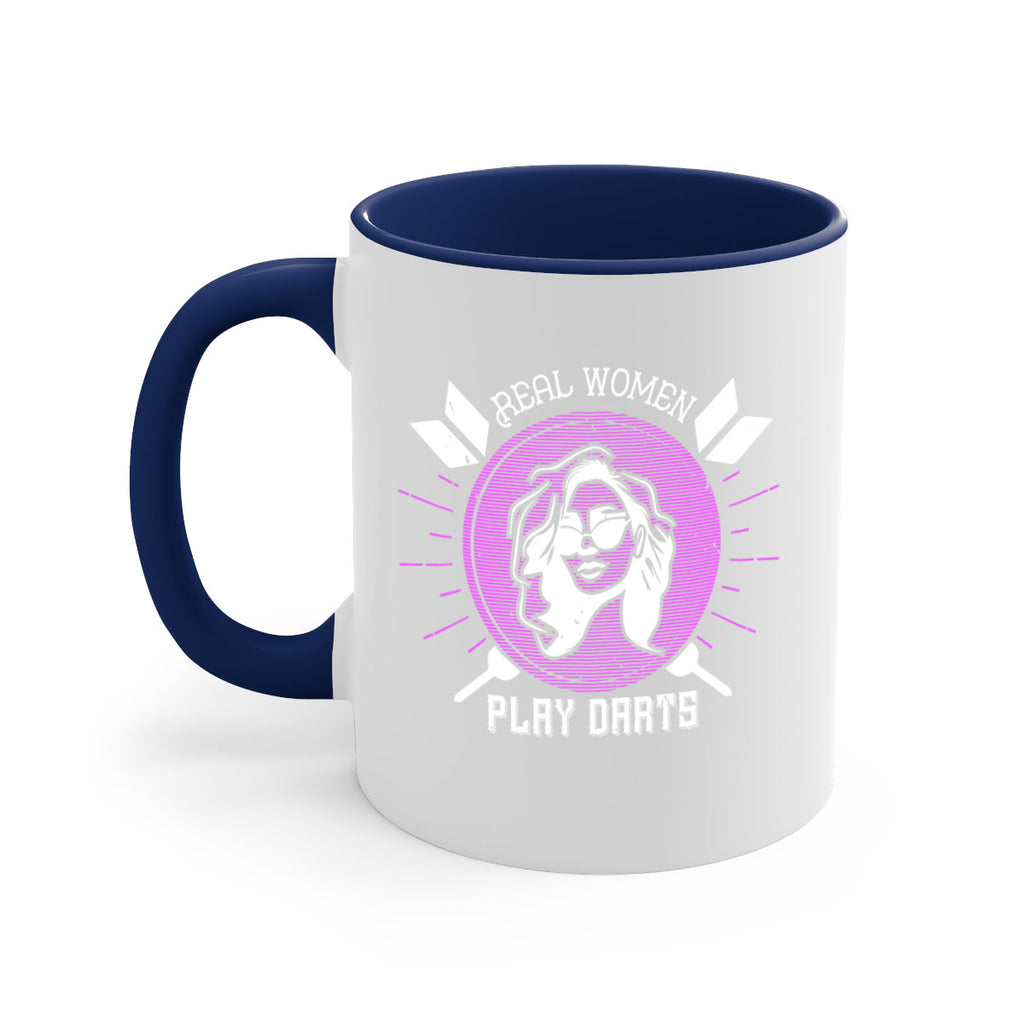 Real women play darts 1855#- darts-Mug / Coffee Cup