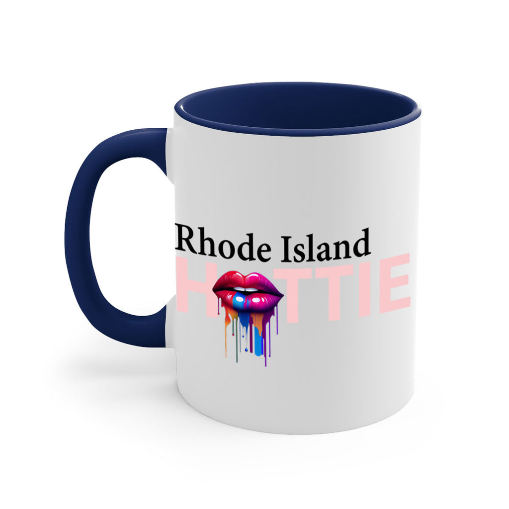 Rhode Island Hottie with dripping lips 39#- Hottie Collection-Mug / Coffee Cup