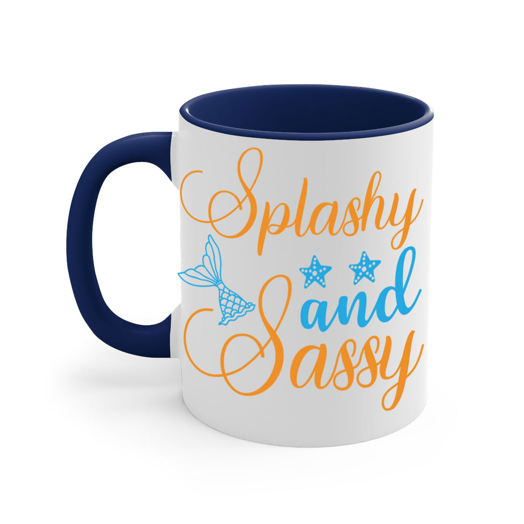 Splashy and Sassy Design 625#- mermaid-Mug / Coffee Cup