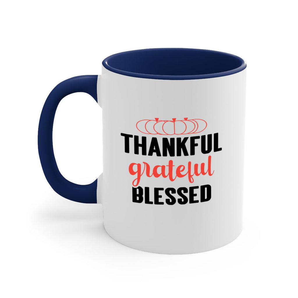 Thankful grateful blessed 603#- fall-Mug / Coffee Cup