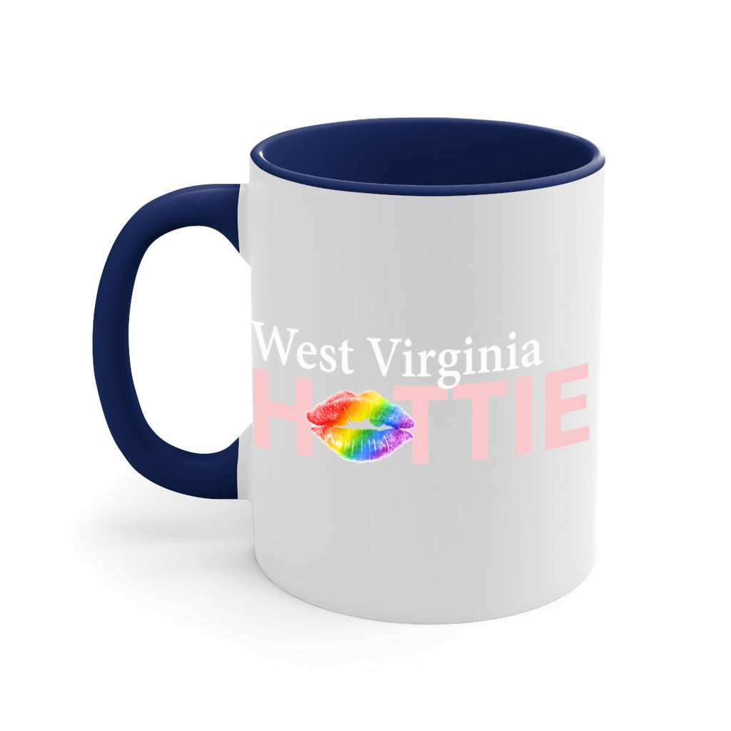 West Virginia Hottie with rainbow lips 99#- Hottie Collection-Mug / Coffee Cup